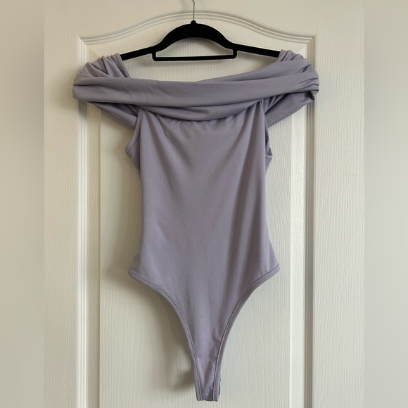 Fashion Nova Off The Shoulder Bodysuit - Picture 7 of 7